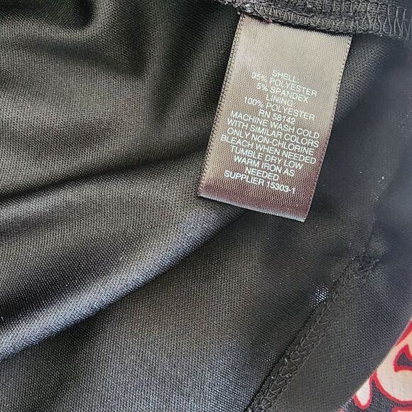 Liz Claiborne Pink Black Sheath Dress 3/4 Sleeve - Picture 11 of 12